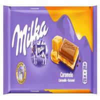 *MILKA CHOCOLATE CARAMELO 100Gr 23p