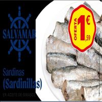 CRIS SARDINILLAS EN ACEITE 81Gr. 50U P.V.P. 1,59EUR