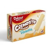 F/CREMOSITO VAINILLA 5U. 240Gr. 12p. 
