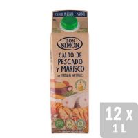 D. SIMON CALDO PESCADO PACK 1L. 12U