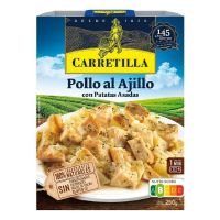 CAR POLLO AL AJILLO 250Gr.  10p.