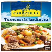 CAR TERNERA A LA JARDINERA 275Gr. 10p.