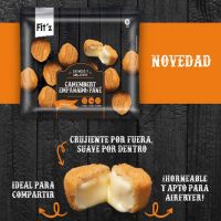 F/FIT Z QUESO CAMEMBERT EMPANADO 5U. 250Gr. 8p.