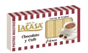 LAC TURRÓN PRALINE CAFÉ 225Gr. 8u