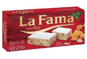 TURRON ALICANTE LA FAMA 150Gr. 12p.
