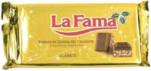 TURRON CRUJIENTE LA FAMA 125Gr. 16p.